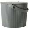 HACHIMAN OMNIOUTIL Wiadro - 8 ltr, pilka