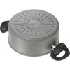Ballarini Puodas BALLARINI Ferrara su 2 rankenos ir dangtelis granitas 24 cm FERG25D.24D