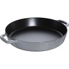 STAUB Ketaus keptuvė su dviem rankenomis, 34 cm, grafitas