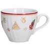 LA PORCELLANA BIANCA CHRISTMAS EDITION Puodelis ir lėkštė 100 ml