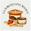LA PORCELLANA BIANCA CONSERVA Kvadratinis pagrindas 18 cm