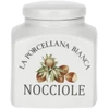 LA PORCELLANA BIANCA CONSERVA Lazdyno riešutų talpyklė 500 ml
