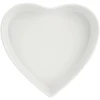 La Porcellana Bianca Cupido širdies kepimo indas - baltas, 25 cm