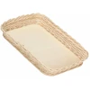 La Porcellana Bianca Pintas krepšelis midollino kepimo indui - rudas, 39 cm