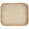 La Porcellana Bianca Pintas krepšelis midollino kepimo indui - rudas, 30 cm