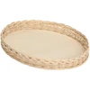 La Porcellana Bianca Pintas krepšelis midollino torto patiekalui - rudas, 32 cm