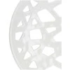 La Porcellana Bianca Traifori apvalus melamino dubuo - baltas, 36 cm