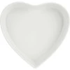 La Porcellana Bianca Cupido širdies kepimo indas - baltas, 25 cm