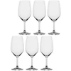La Porcellana Bianca 6 Bordo novello vyno taurių rinkinys – permatomas, 620 ml