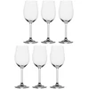 La Porcellana Bianca 6 novello baltojo vyno taurių rinkinys – skaidrios, 340 ml