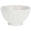 La Porcellana Bianca 6 mažų apvalių pyrago dubenėlių rinkinys - baltos spalvos, 8 cm