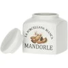 LA PORCELLANA BIANCA CONSERVA Migdolų indelis 500 ml