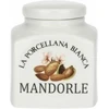 LA PORCELLANA BIANCA CONSERVA Migdolų indelis 500 ml