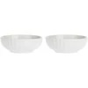 La Porcellana Bianca PIEVE Baltas PORCELINAS Rinkinys 2 vnt sałatek 26 cm