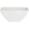 La Porcellana Bianca 2 gilių kvadratinių florentina dubenėlių rinkinys - balti, 22 cm