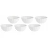 La Porcellana Bianca Luminarc rinkinys iš 6 Ducale salotų dubenėlių - balti, 12 cm
