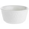 La Porcellana Bianca 6 bosco apvalių dubenėlių rinkinys - balti, 7 cm