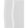 La Porcellana Bianca 6 florentina kvadratinių lėkščių rinkinys - baltos spalvos, 20 cm