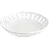 LA PORCELLANA BIANCA FIRENZE Drožinėtas apvalus dubuo 16 cm