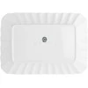 La Porcellana Bianca DUCAL Baltas PORCELINAS Stačiakampis padėklas 35 x 26 cm