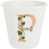 LA PORCELLANA BIANCA UNICO puodelis su šaukštu 75 ml, Pattern P