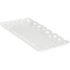 LA PORCELLANA BIANCA VALENTINO Dekoruotas serviravimo padėklas 20 x 13 cm