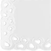 LA PORCELLANA BIANCA VALENTINO Dekoruotas serviravimo padėklas 20 x 13 cm