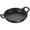 STAUB apvali mini kepimo ir troškinimo forma, 20 cm, juoda