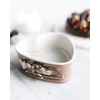 PATISSE CERAMIC Mini širdelės formos torto forma, 12 cm