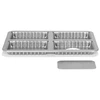 Patisse forma quiche mini su palaidu dugnu 13 x 8 cm sidabro plieno