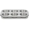 Patisse Mugfin forma 6 vnt 27 cm Sidabro viršus universalus