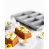 Patisse Duonos forma mini 34 x 28 cm sidabrinis plienas