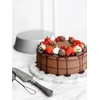 PATISSE Sidabrinis-TOP Głęboka forma do tarty 22 cm