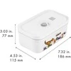 ZWILLING FRESH &amp; SAVE Priešpiečių dėžutė plastikowy dinos 0.85 ltr