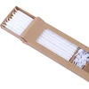 PME 16 aukštų žvakių rinkinys su stovais 18 cm baltos spalvos
