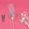 PME Cake Pop maišelių rinkinys su sidabriniais kaspinėliais