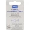 PME Cupcake Liners (100 vienetų) kelių spalvų