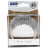 PME Metallic Cupcake Įdėklai (30 vnt.) Sidabras
