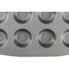 PME Nelipni kepimo forma 24 mini bandelėms 36 x 26,5 cm balta