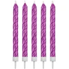 PME Rožinė Happy Birthday žvakės (16 vnt.) rožinės spalvos