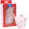 PME Tulip bandelės puodeliai - aviečių motyvas (24 vnt.)