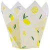 PME Tulip bandelės puodeliai - citrinos motyvas (24 vnt.)