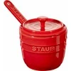 Zwilling STAUB LAIKYMAS Druskos indas su 9 cm šaukštu, raudonas