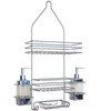 RYE RAYEN Shower shelf with soap dispensers
