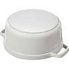 Staub La Cocotte Apvalus ketaus puodas, 2,2 l, pilkos spalvos