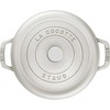 Staub La Cocotte Apvalus ketaus puodas, 2,2 l, pilkos spalvos