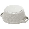 STAUB SPECIAL COCOTTE apvalus ketaus puodas 2,3 l, triufelių formos
