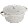 STAUB SPECIAL COCOTTE apvalus ketaus puodas 2,3 l, triufelių formos