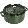 Zwilling Keptuvė - Staub Roaster Round 24cm 3.8L Ketaus Žalia