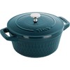STAUB SPECIAL COCOTTE Puodas żeliwny apvalus 4 ltr, jūros spalvos
